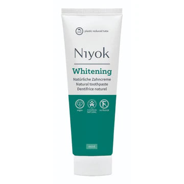 Niyok Dentífrico Natural Branqueador - Menta – 75 ml