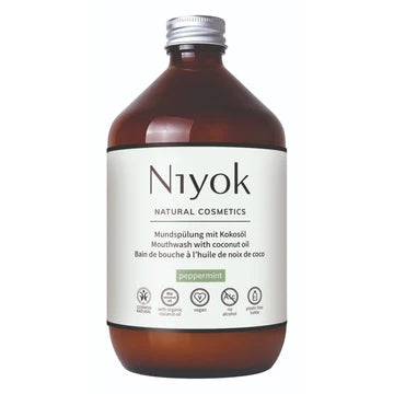 Niyok Elixir Bucal com Óleo de Coco - Hortelã-pimenta – 500 ml