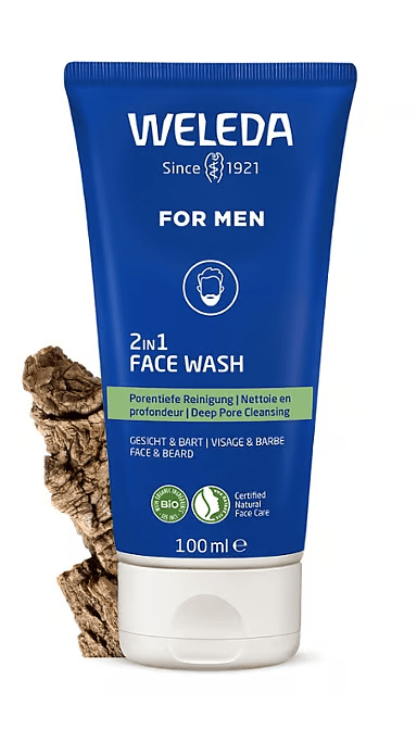 2-in-1 face and beard cleansing gel 100ml