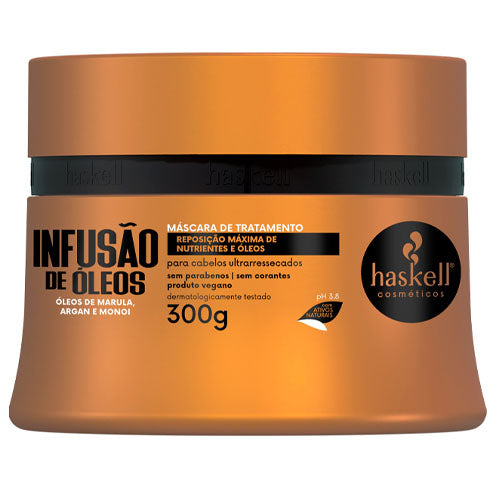 Mascarilla de infusión de aceite Haskell 300 g