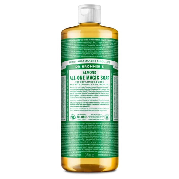 Dr Bronner's Sabonete Líquido Amêndoa 945ml