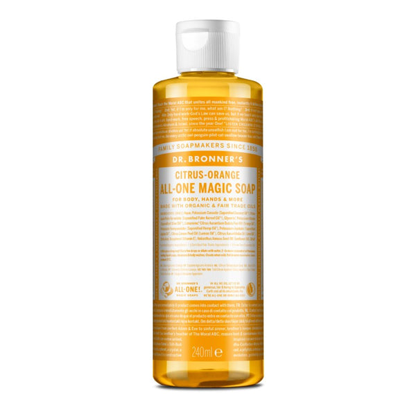 Jabón líquido cítrico Dr. Bronner's 240 ml