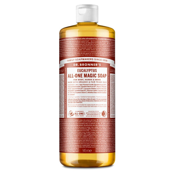 Dr Bronner's Eucalyptus Liquid Soap 945ml WITH OFFER