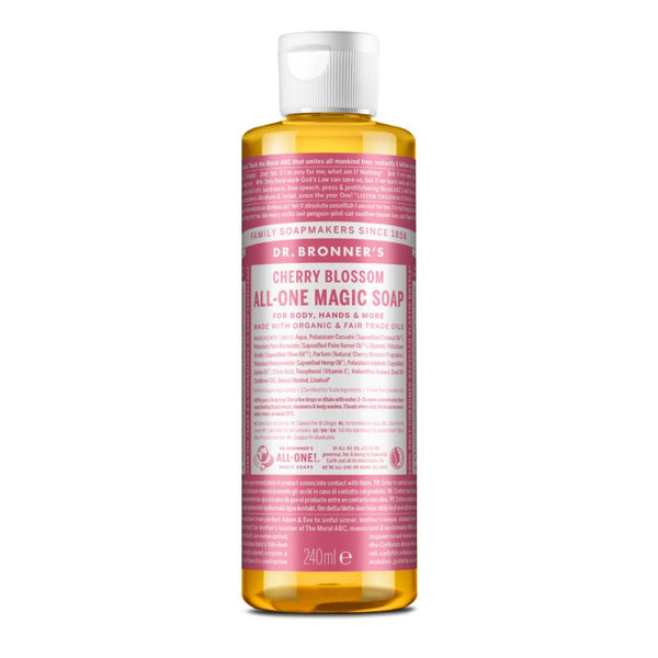 Jabón líquido de flor de cerezo Dr. Bronner's 240 ml