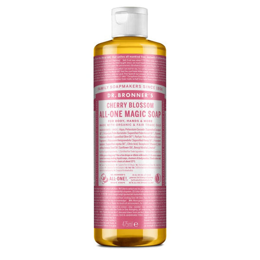 Dr Bronner's Sabonete Líquido Flor de Cerejeira 475ml