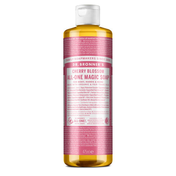 Jabón líquido de flor de cerezo Dr. Bronner's 475 ml