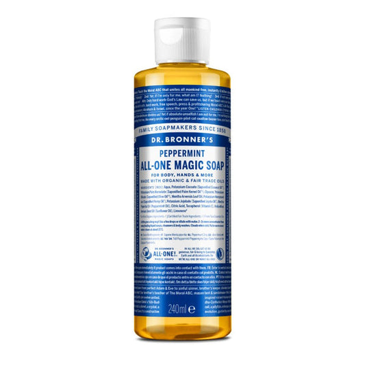 Dr Bronner's Sabonete Líquido Hortelã-Pimenta 240ml