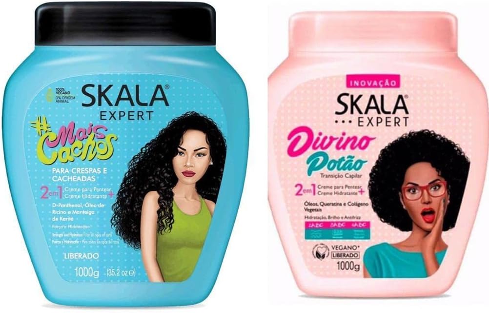 Skala Expert #MoreCurls + Divine Potão Package