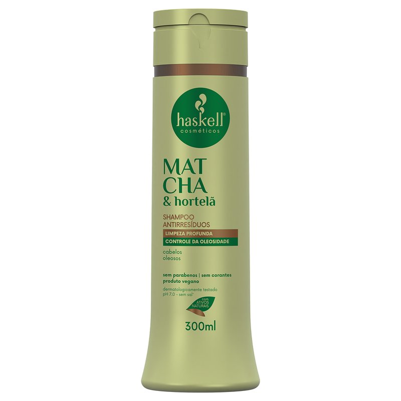 Champú antirresiduos Matcha Haskell 300 ml