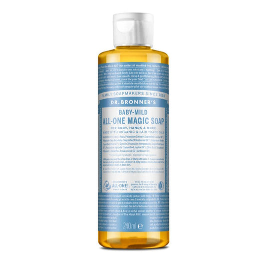 Jabón líquido para bebés sin perfume Dr. Bronner's 240 ml